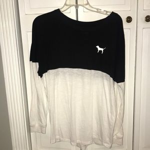 Baseball style long sleeve